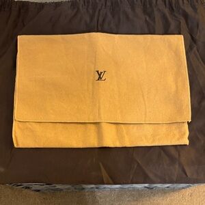 Louis Vuitton Beige Dust Bag